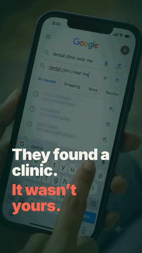 Frames from a vertical video ad produced by Webflip Media
